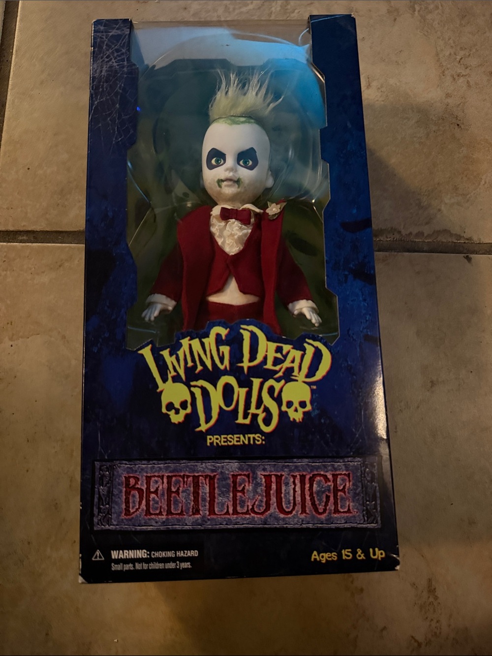 Beetlejuice Doll in Red Outfit